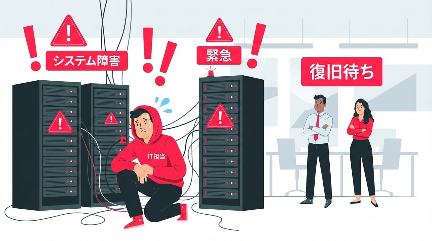 「ひとり情シス」に頼りきった組織が迎える悲惨な末路とは？経営リスクと対策