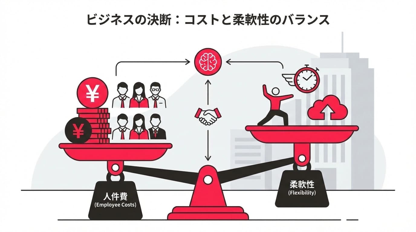 解雇規制が厳しい日本で「正社員を雇わない」経営判断の合理性とは