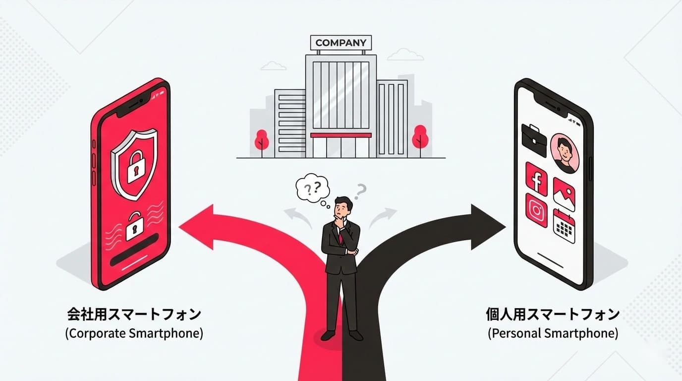 社用携帯とBYOD（私物利用）どっちが正解？セキュリティ・コスト・運用を徹底比較
