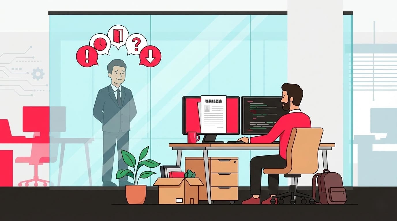 情シス担当が退職届を出す前に見せる5つの危険サイン｜手遅れになる前に