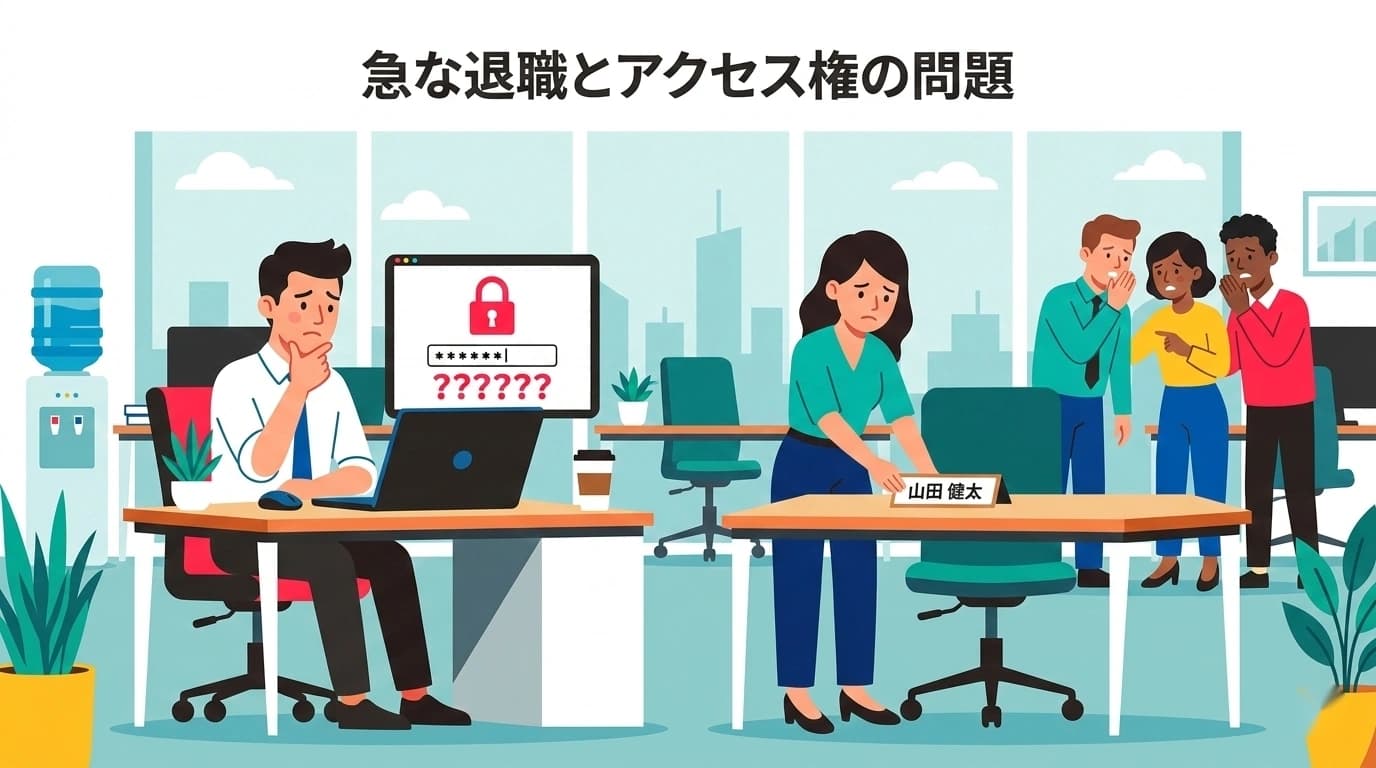 情シス退職後に発覚する「管理者パスワード不明」問題の防ぎ方