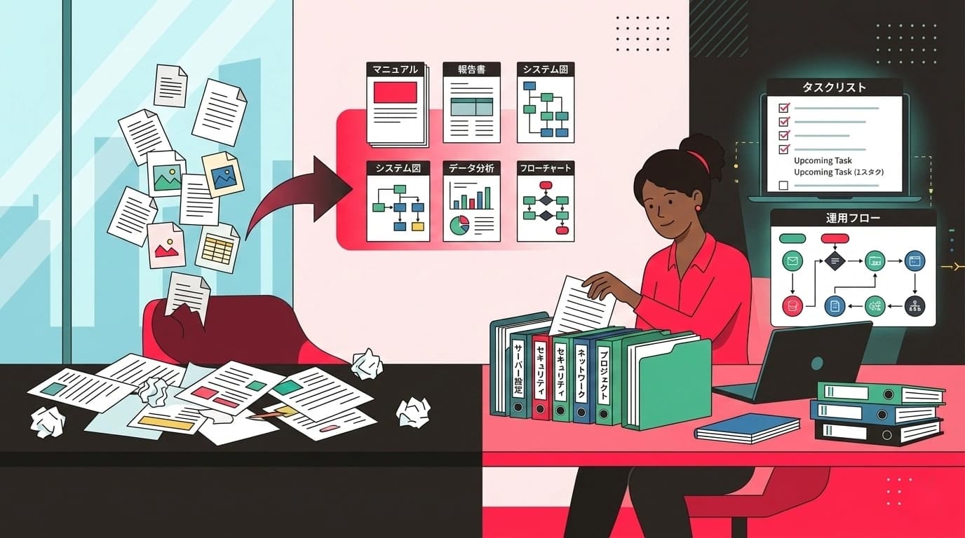 ひとり情シスの業務を"見える化"するドキュメント整備テンプレート【無料配布】