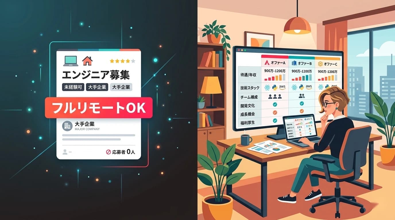 「フルリモート可」を出しても応募が来ない？エンジニアが本当に求める条件とは