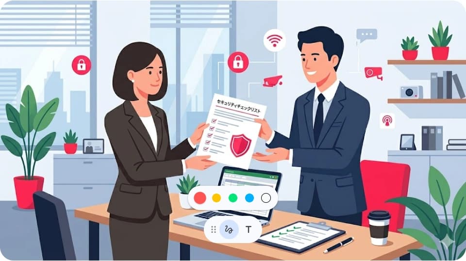 「取引先からセキュリティチェックシートが届いた」慌てる前に読む対応ガイド
