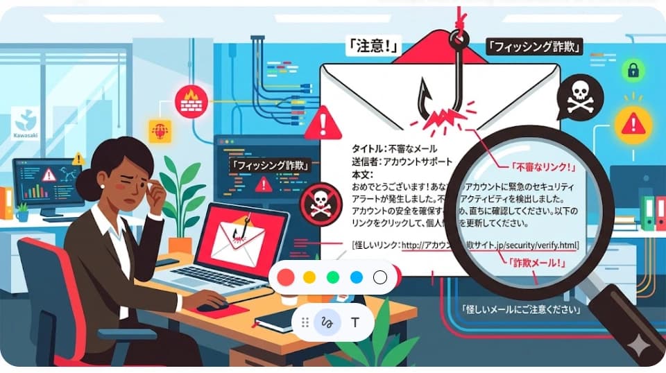 標的型攻撃メールの見分け方｜実際に届いた事例で訓練しよう