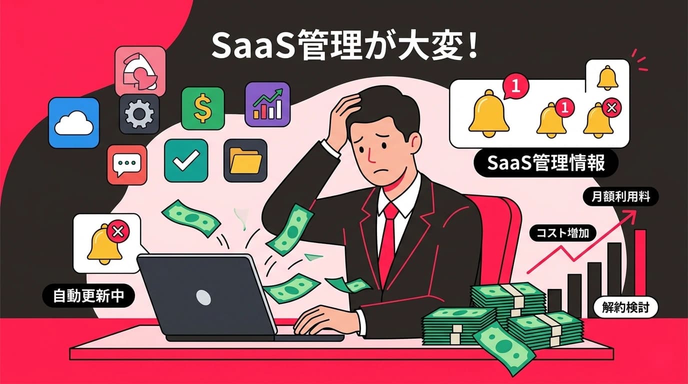 SaaSの解約忘れで年間50万円の損失！利用状況を棚卸しする方法
