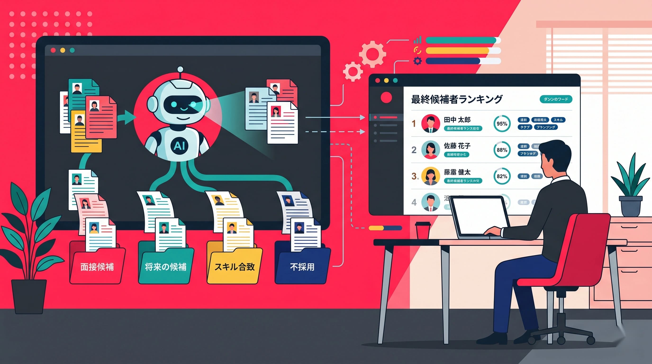 AIによる採用書類のスクリーニング｜中小企業でも使える選考効率化ツール