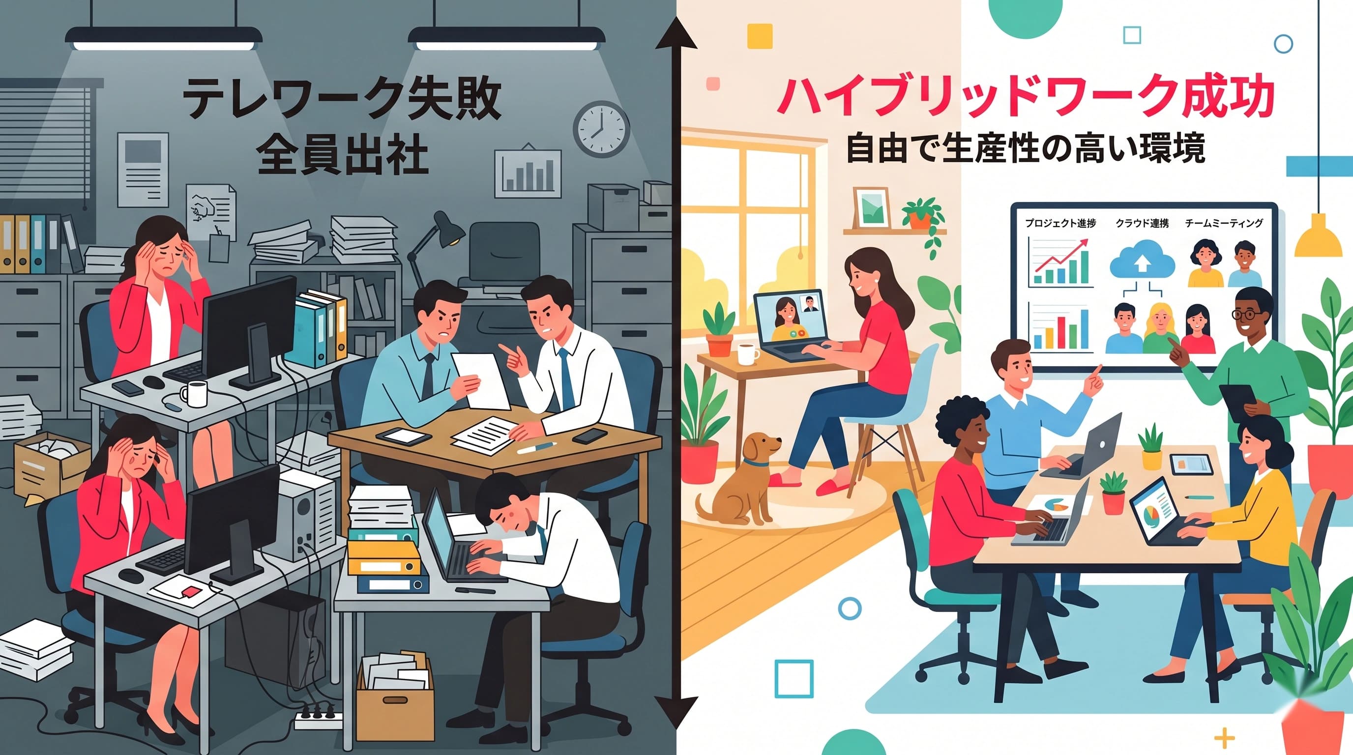 テレワーク導入企業の6割が「元に戻した」理由と、うまくいく会社の違い