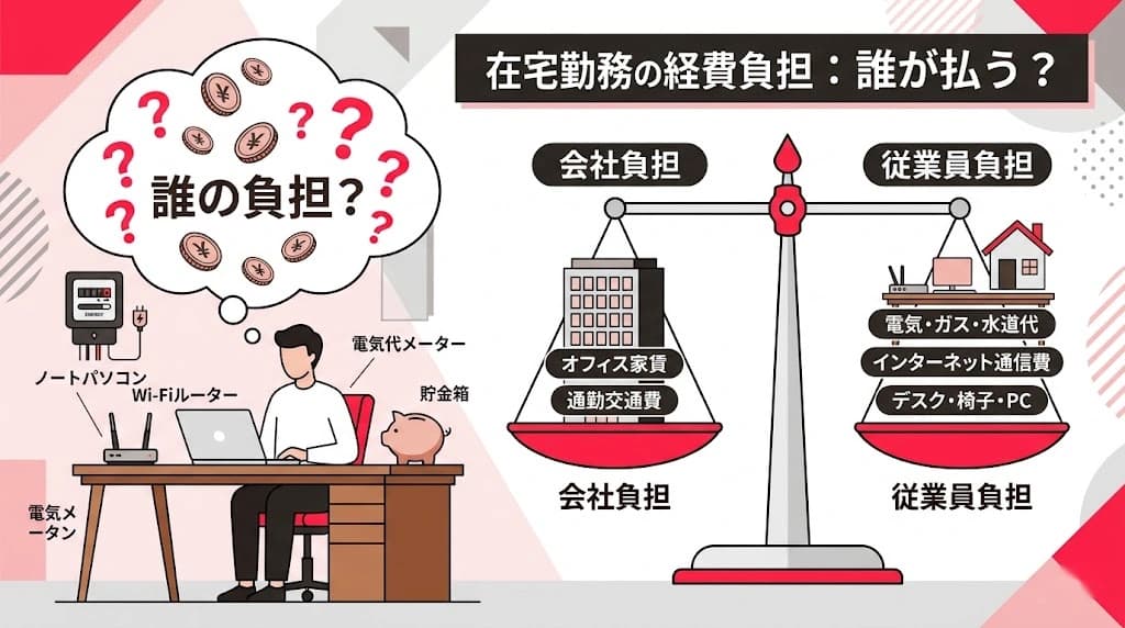在宅勤務の通信費・電気代、会社が負担すべき？福利厚生としてのIT手当
