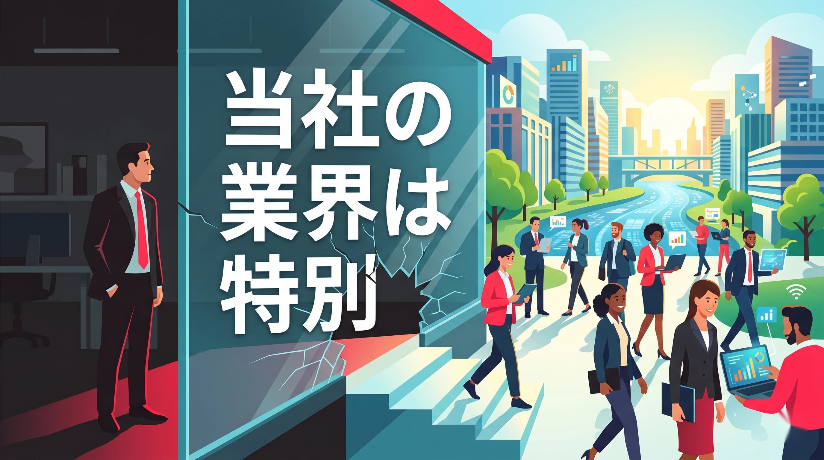 「うちの業界は特殊だから」が口癖の会社ほどDXが進まない理由