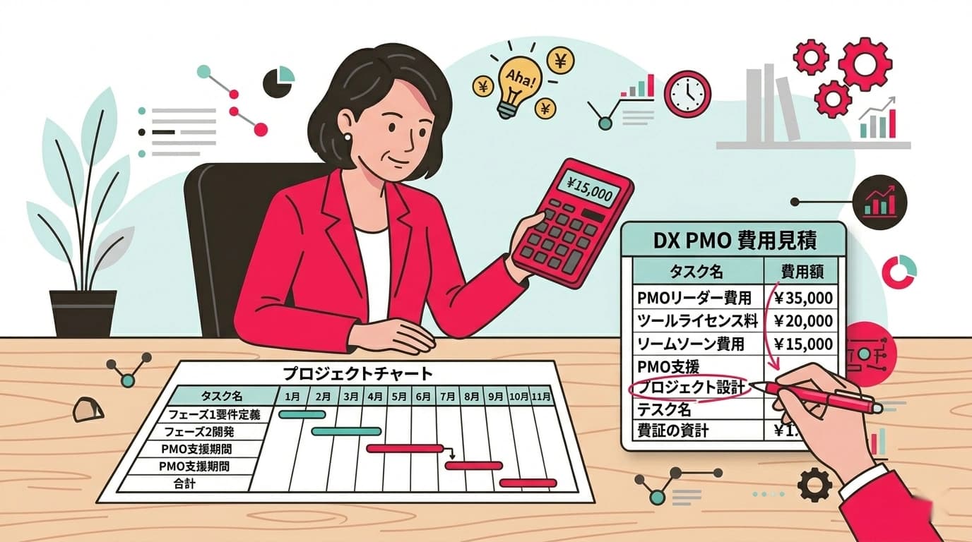 DX PMOコンサルティングの費用相場｜プロジェクト管理を外注するといくら？